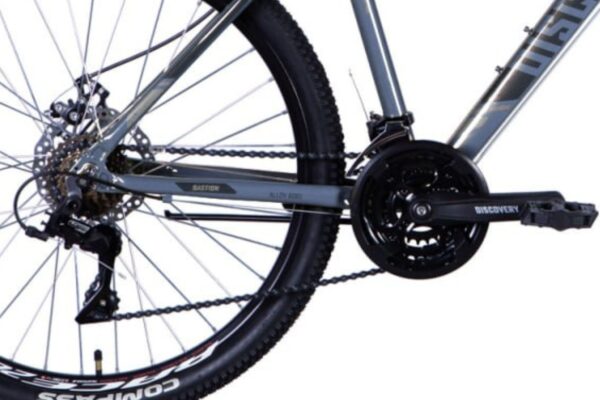 Vuoristo-pyörän takaratkaisu ja vaihteet.