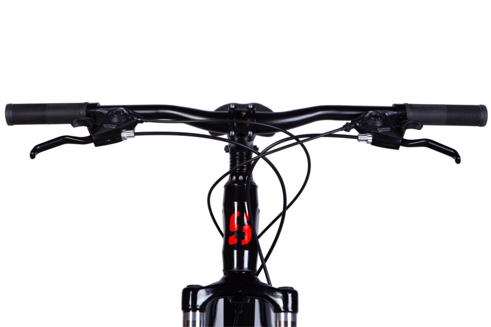 BMX-pyörän ohjaustanko ja jarrut