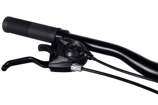 Polkupyörän vaihteen vaihdin ja kahva