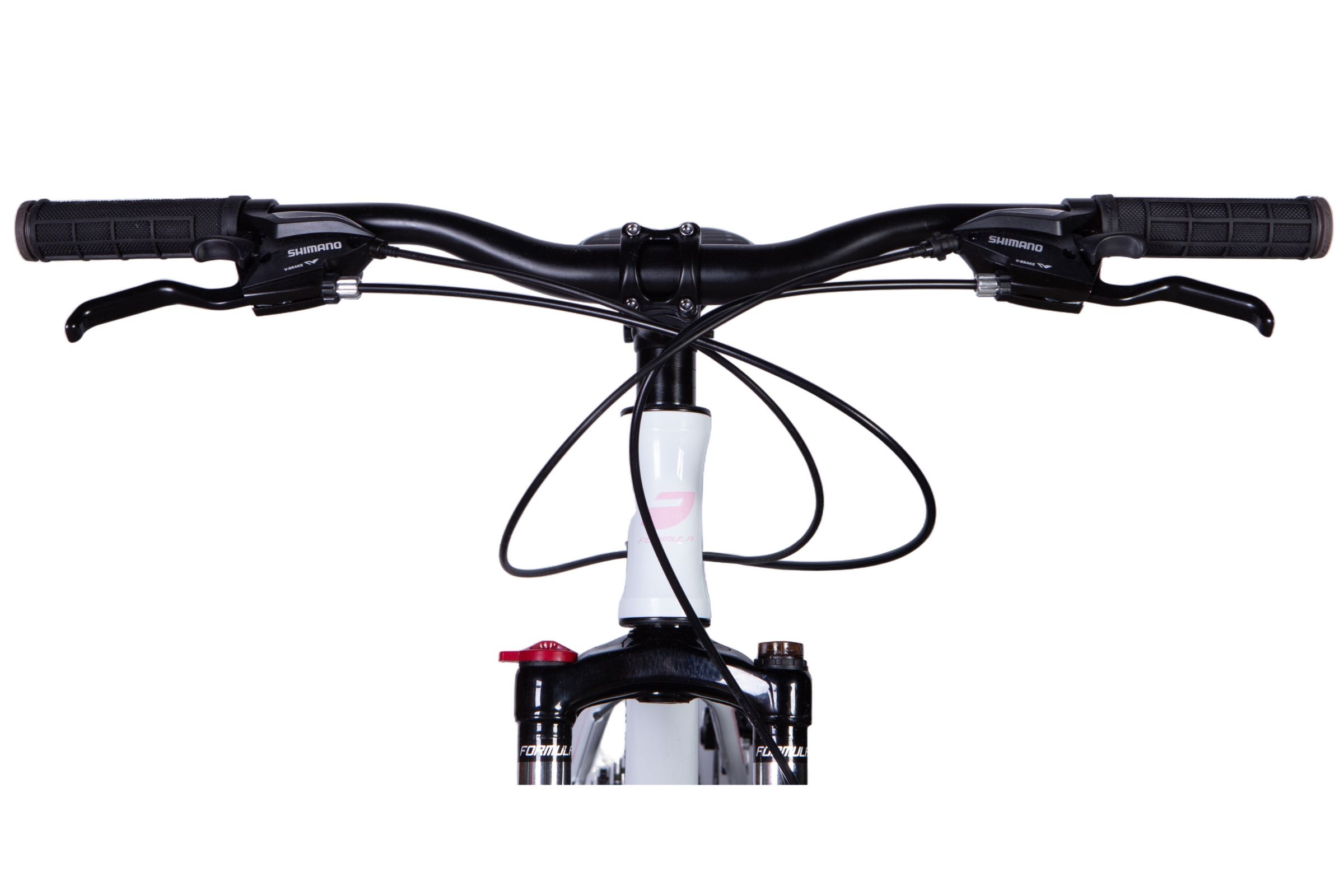 Polkupyörän ohjaustanko ja vaihdekahvat