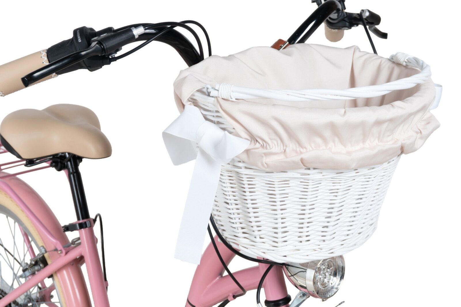 lasten polkupyörä davi amelia 24", 130–165 cm, 7 vaihdetta, vaaleanpunainen/kermanvärinen
