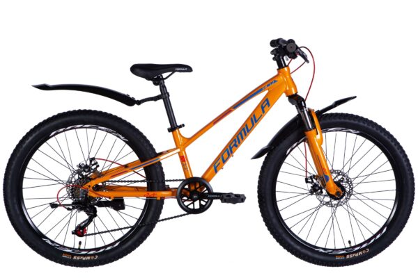 Lasten polkupyörä Acid 24, alumiini, 120–150 cm, 7 vaihdetta, Oranssi