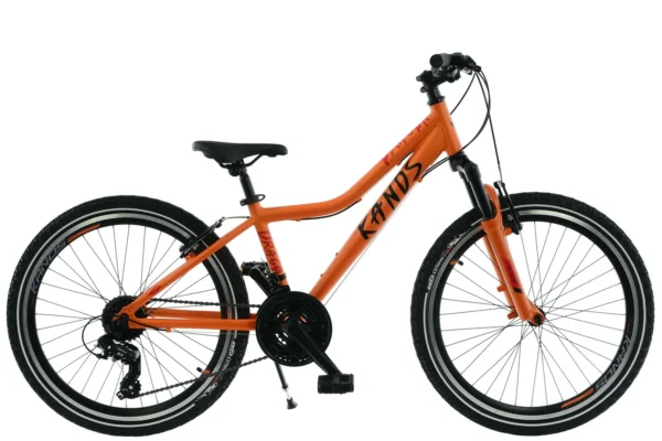 Kands Dragon 24" polkupyörä, 130–165 cm, Oranssi