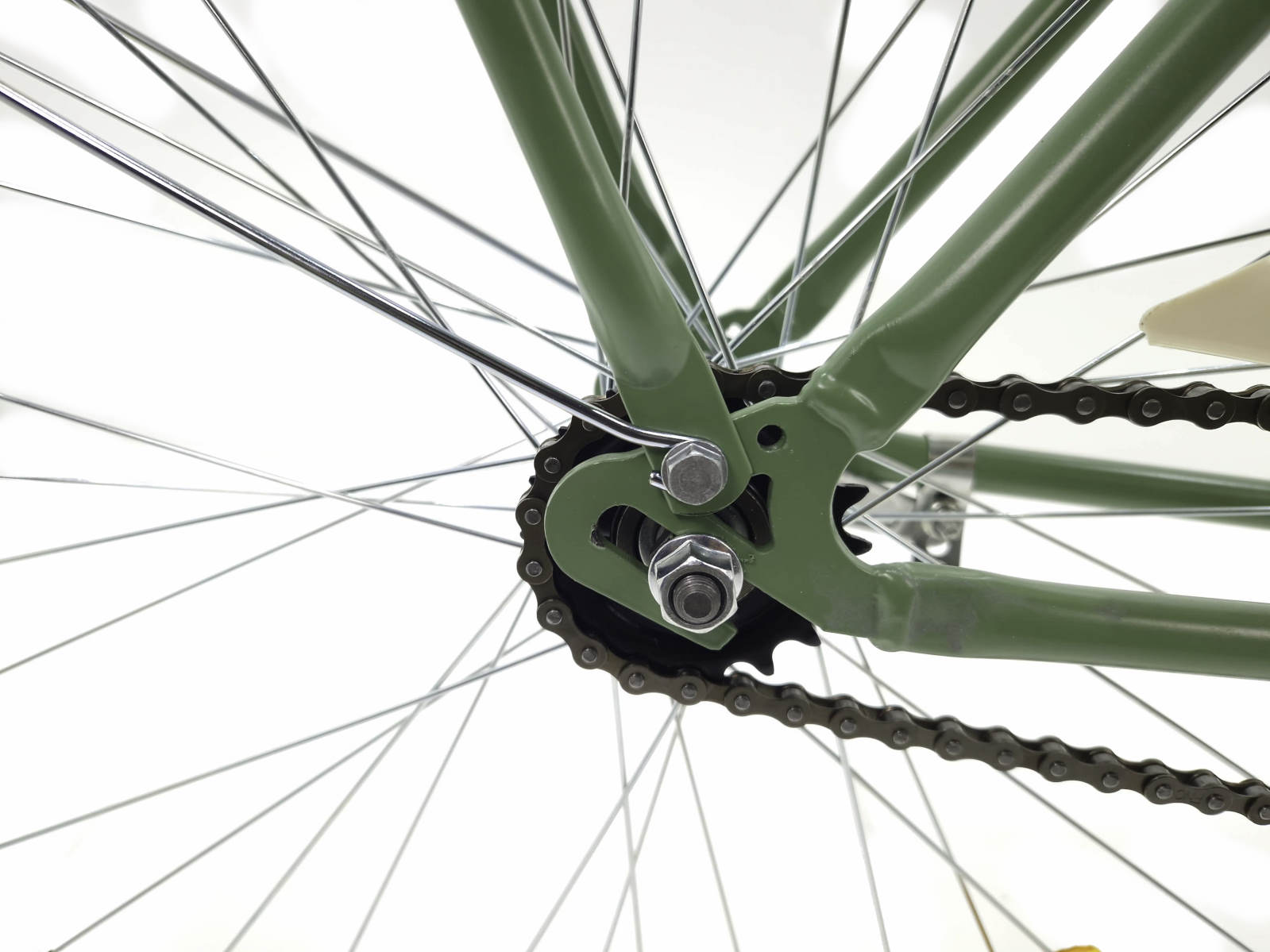 naisten kaupunkipyörä davi lila 1 vaihde, 28", 160–185 cm, valkoinen/musta (copy)