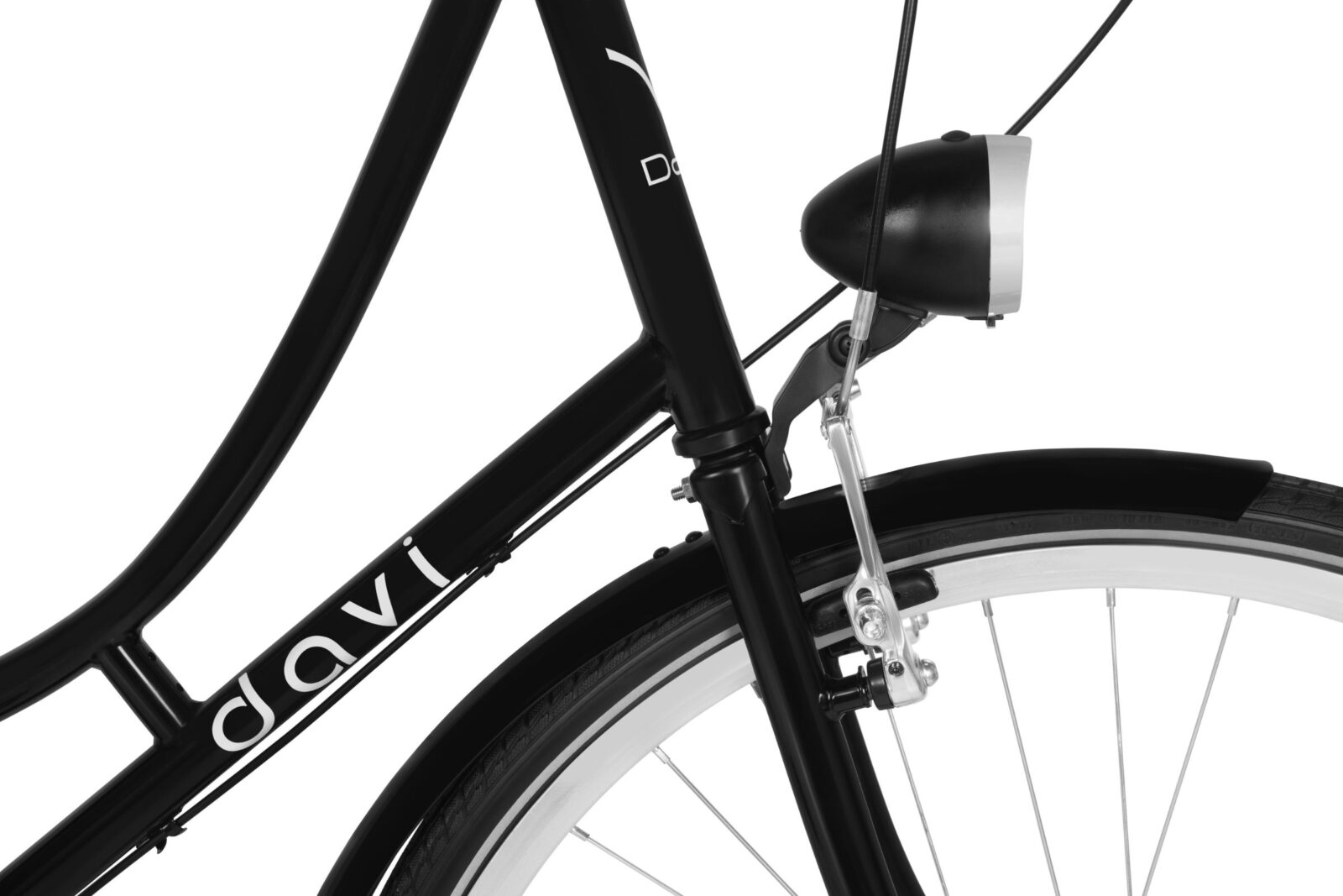 naisten kaupunkipyörä davi alma 3 vaihdetta, 28", 160–185 cm, musta