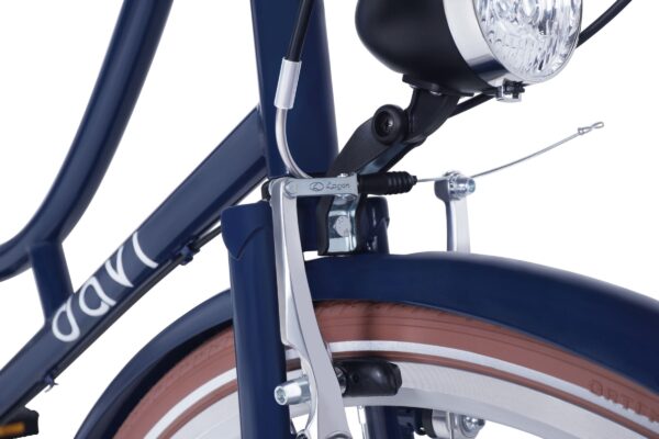 Polkupyörän etuhaarukka ja jarrujärjestelmä