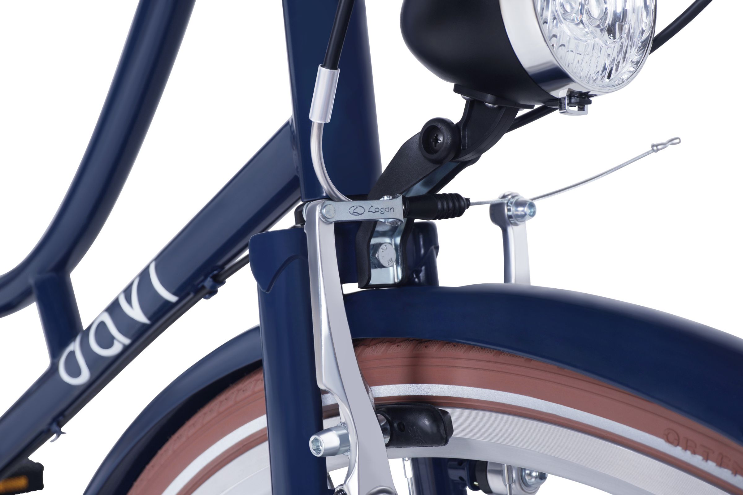 Polkupyörän etuhaarukka ja jarrujärjestelmä