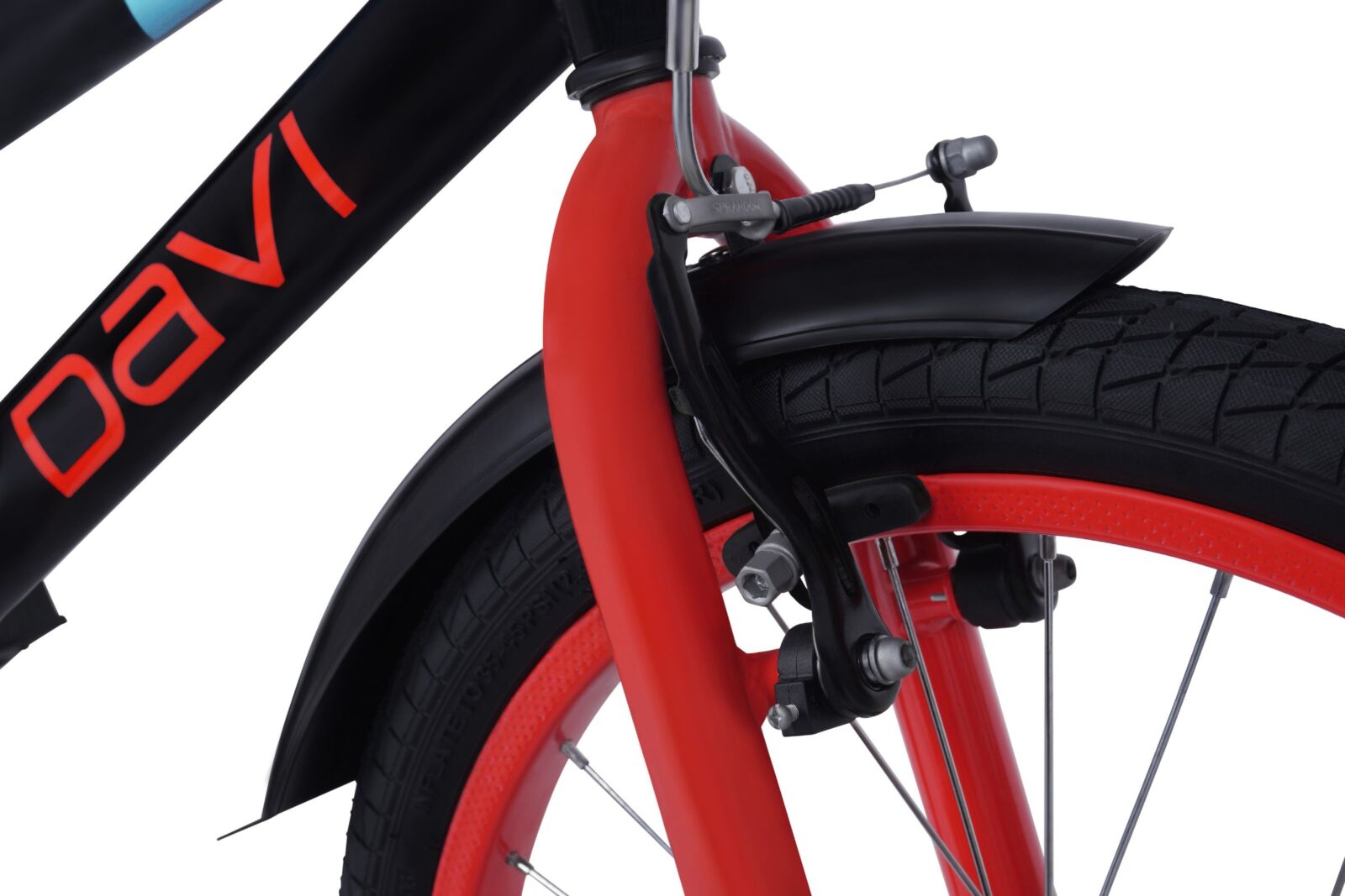 lasten polkupyörä davi zippy 20", 110 130 cm, 1 vaihde, musta