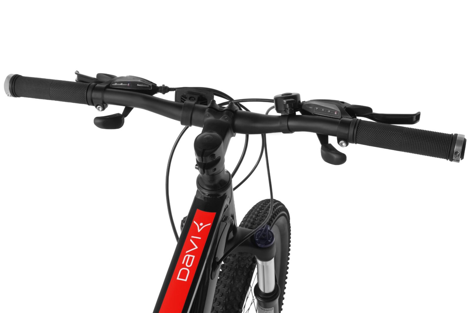 bicicleta copii davi montaro aluminiu, 24", 130 160 cm, 21 viteze, negru/roşu (copy)