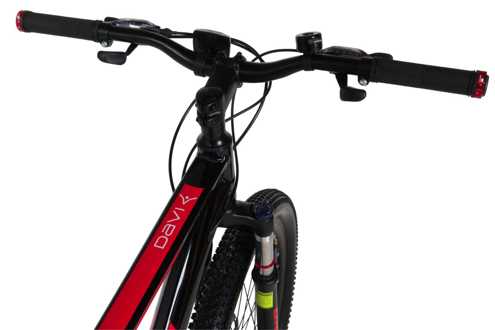 bicicleta mtb davi montaro aluminiu, 27,5", 160 185 cm, 21 viteze, negru/rosu (copy)