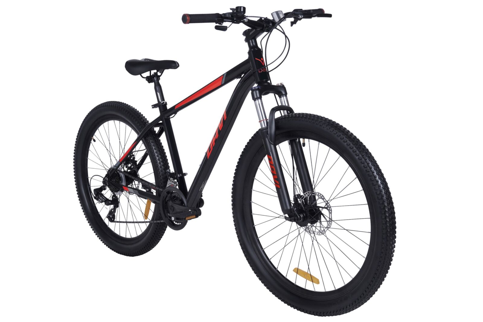 bicicleta mtb davi montaro aluminiu, 27,5", 160 185 cm, 21 viteze, negru/rosu (copy)