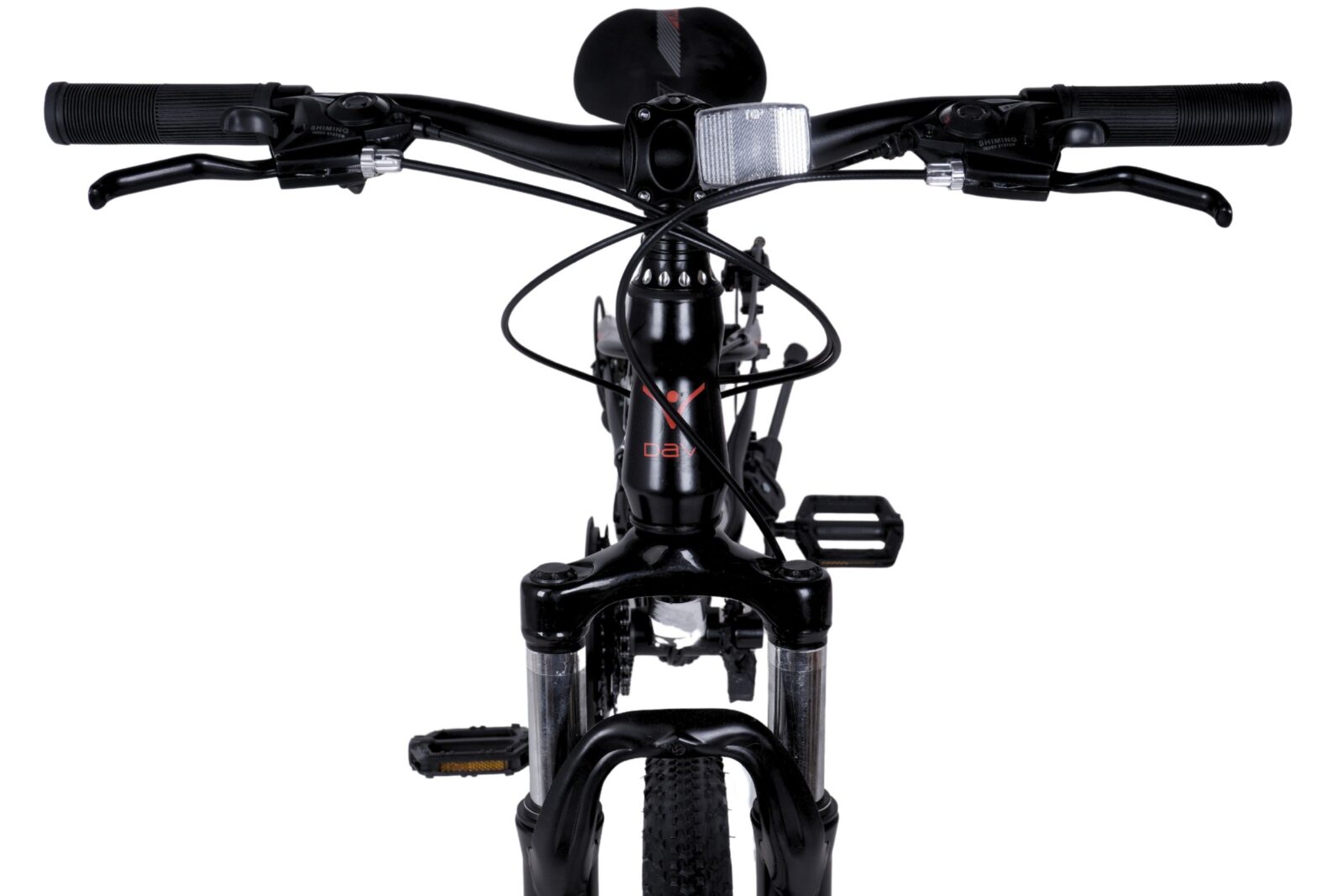 lasten maastopyörä davi terrano 24"mars 24", 130–160 cm, 21 vaihdetta, musta/punainen