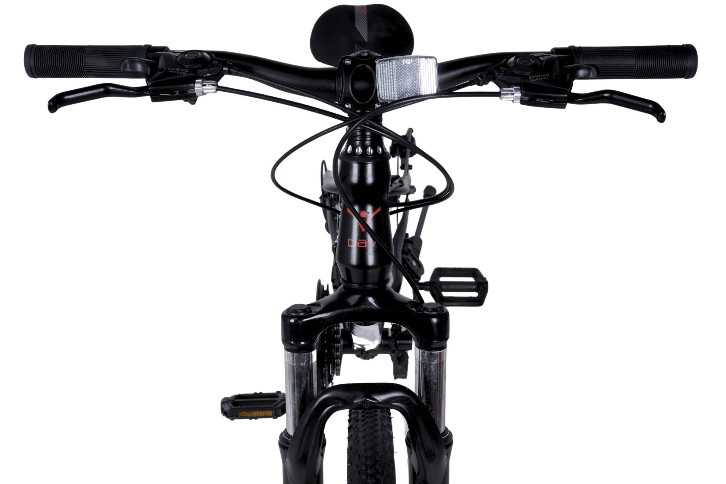 lasten maastopyörä davi terrano 24"mars 24", 130–160 cm, 21 vaihdetta, musta/punainen