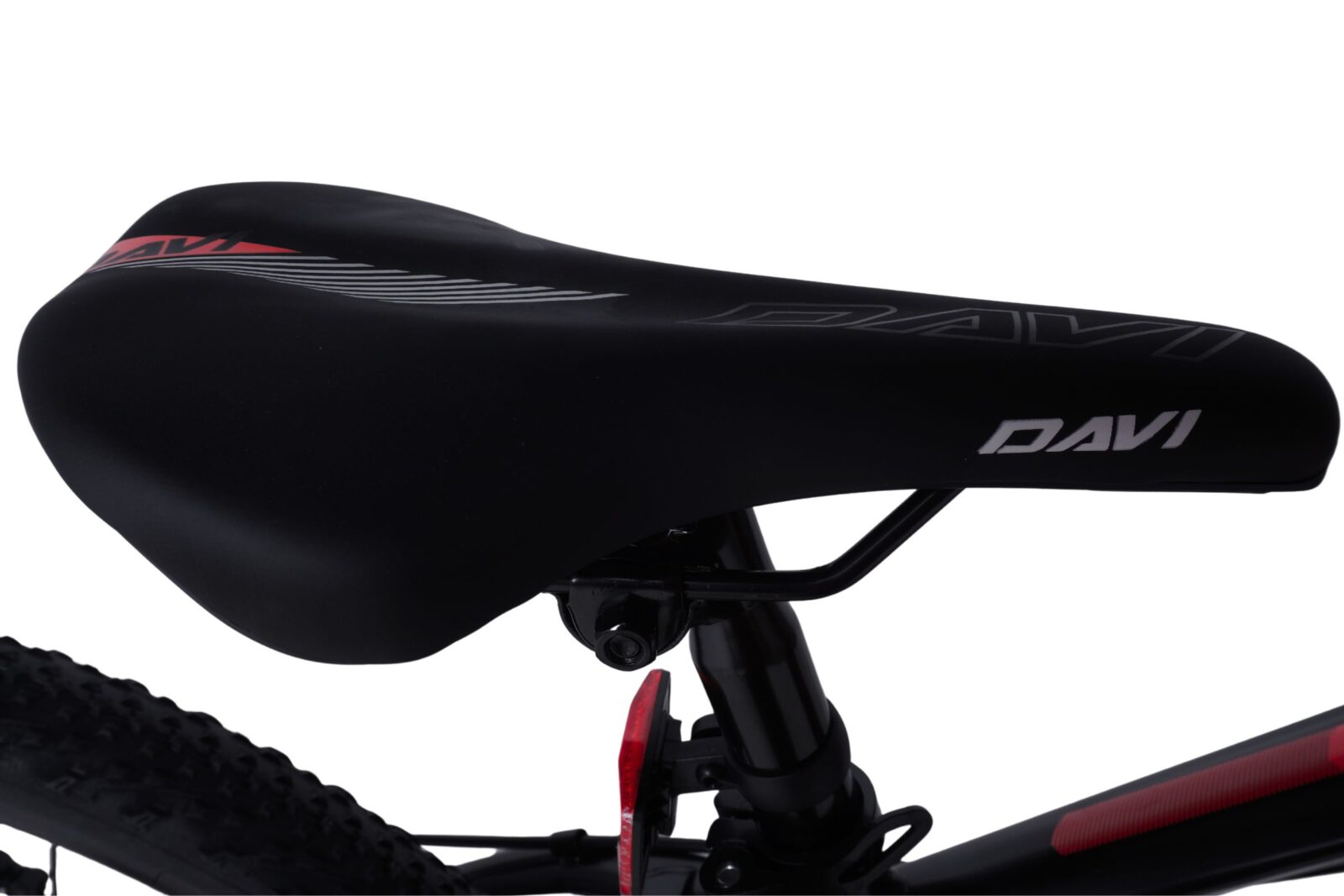 lasten maastopyörä davi terrano 24", 130–160 cm, 21 vaihdetta, musta/punainen