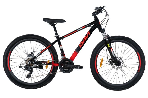maastopyörä davi montaro alumiini, 26", 145 170 cm, 21 vaihdetta, punainen/musta (copy)