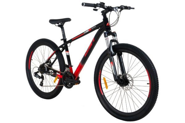 maastopyörä davi montaro alumiini, 27,5", 160 185 cm, 21 vaihdetta, punainen/musta (copy)