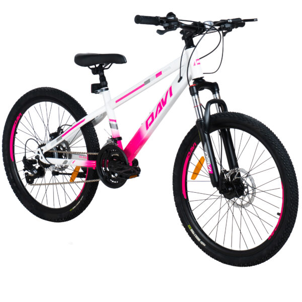 lasten maastopyörä davi bonita 24", 130 160 cm, 21 vaihdetta, vaaleanpunainen
