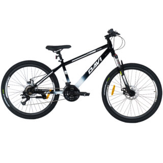 Maastopyörä Davi Terrano 26", 145-170 cm, 21 vaihdetta, Musta/Valkoinen