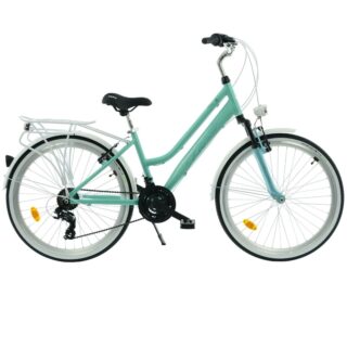 Lasten polkupyörä Kands Aurelia Alumiini 26", 140–160 cm, 18 vaihdetta, Vihreä