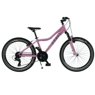 Kands Dragon polkupyörä 24", 130–165 cm, 21 vaihdetta, Vaaleanpunainen