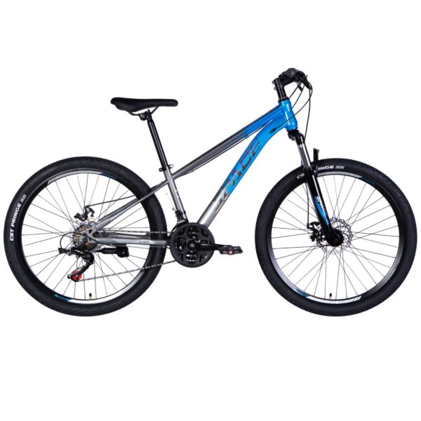 maastopyörä mars 26", 145–170 cm, 21 vaihdetta, sininen