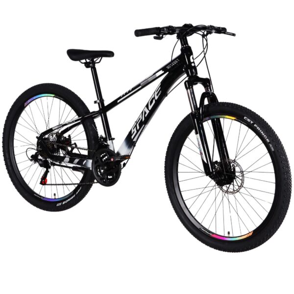 maastopyörä mercury alumiini, 26", 145–170 cm, 21 vaihdetta, musta